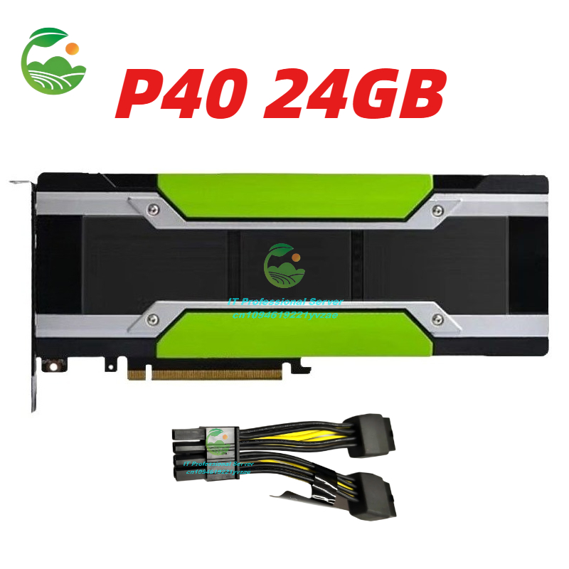 Ai Deep Learning Workstation Gpu 24Gb - การ์ดเร่งความเร็ว GPU P40 24GB GDDR5, สำหรับการฝึกอบรม
