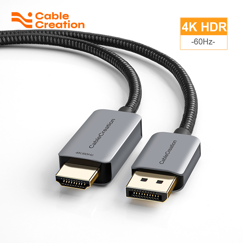 4 Hdmi Multi Monitor Video Card 4K - CableCreation สาย DisplayPort แอคทีฟ เป็น HDMI
