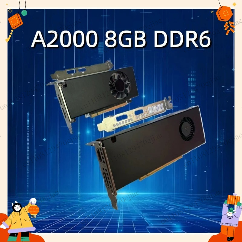 การ์ดจอ RTX A2000 8GB ระดับมือ - Low Profile Workstation Display Card 8Gb บทวิจารณ์และราคา