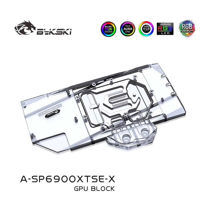 บล็อกน้ำ GPU Bykski สำหรับการ์ - Rx 6900 Xt 16Gb บทวิจารณ์และราคา