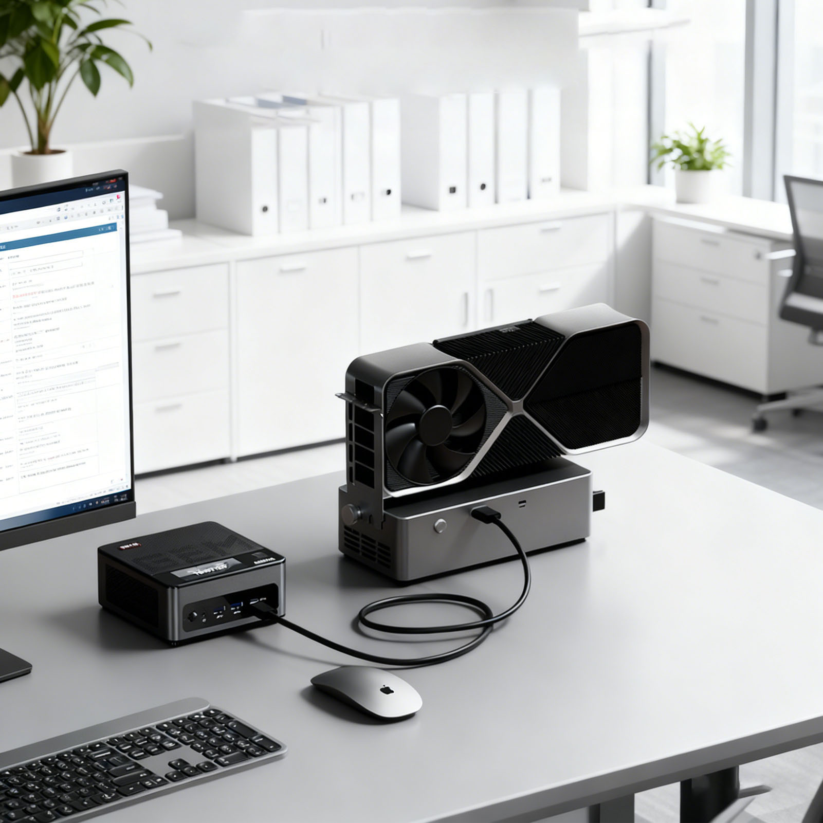 แท่นเชื่อมต่อการ์ดจอภายนอก EGP - Oculink Egpu Dock Graphics Card บทวิจารณ์และราคา